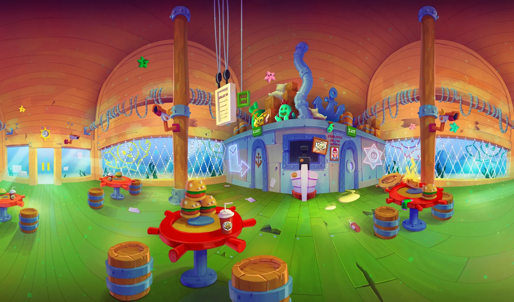 Environment color development