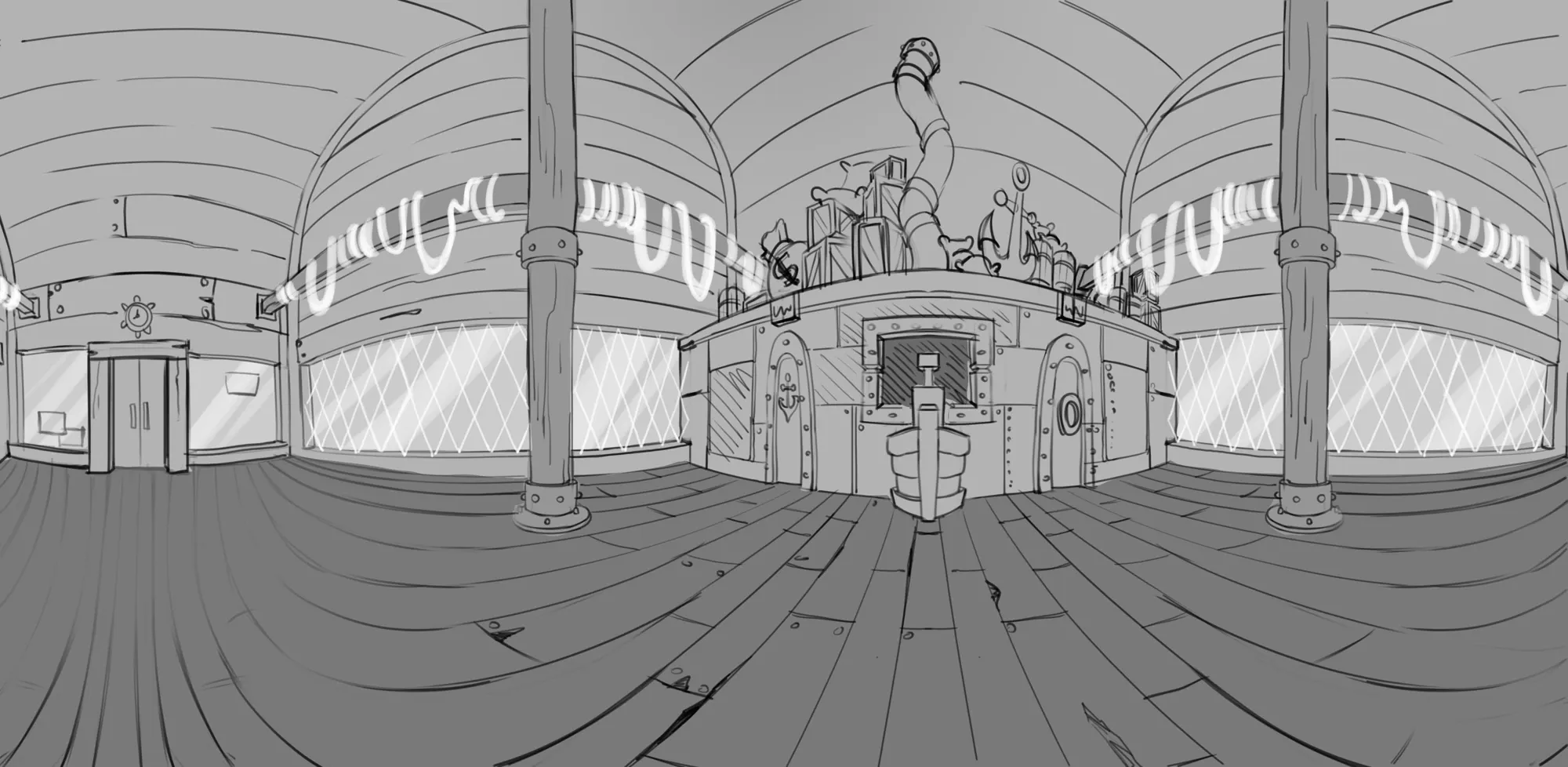 Environment line drawing