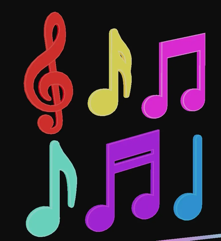 Musical-note production elements